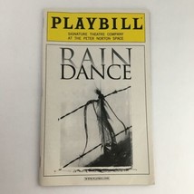 2003 Playbill Rain Dance by Signature Theatre Company at the Peter Norton Space - £15.23 GBP