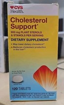 CVS Cholesterol Support 900 mg 120 tabs Exp 5/2026 - $21.99