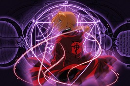 Fullmetal Alchemist Poster | Framed Art | Anime | NEW | USA | #2 - £15.92 GBP