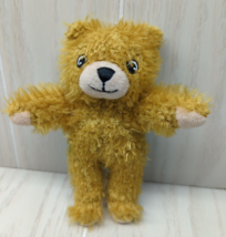 Corduroy the Teddy bear Yottoy small mini 6&quot; plush toy no overalls Don F... - £7.77 GBP