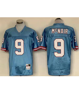 Men&#39;s Steve McNair #9 Stitched Jersey Light Blue - €38,31 EUR+