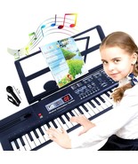 Semart Digital Electric Piano, Portable Electronic Music Keyboard, 61 Ke... - $50.95