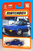 Matchbox 2023 MBX Showroom #95 1984 Toyota MR2 Blue Lights Down Right Hand Drive - $3.00