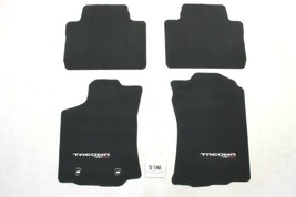 New OEM Black TRD Sport Floor Mats Genuine Toyota Tacoma Access Cab 2016 2017 - £71.22 GBP