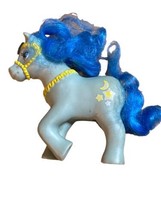 Vintage Buddy L Corp Talk to Me Pony spaceman 1990 Blue Yellow NO SOUND - £6.99 GBP