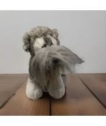 Ganz Webkinz Plush Schnauzer Gray Puppy Dog HM159 Stuffed Animal 9&quot; - £7.48 GBP