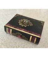 Halloween Gothic Grimoire Vampire Themed Faux Book Box  - $8.75