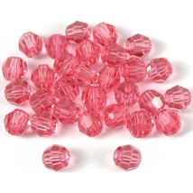 30 Rose Round Swarovski Crystal Beads Beading 5000 4mm - £9.76 GBP