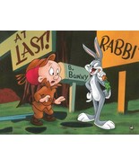 Warner Bros. &quot;RABBIT SEASONING&quot; Bugs Bunny Elmer Hunting Animation Gicle... - £197.59 GBP