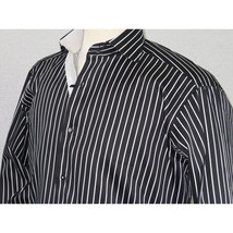 Men Shirt J.Valintin Turkey-Usa 100% Egyption Cotton Axxess Style 1594-14 Black image 10