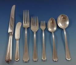 Fairfax by Gorham Sterling Silver Flatware Set For 8 Service 56 Pieces - £2,583.61 GBP