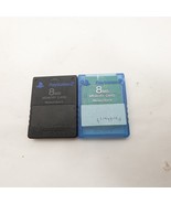 OEM Sony Playstation 2 PS2 8MB Magicgate Memory Card SCPH-10020 Blue Black - €15,77 EUR