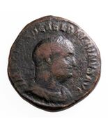 Rare! 238 AD Roman Empire, Balbinus, AE Sestertius Coin, Rome Mint S-8500 - $9,029.08 MXN