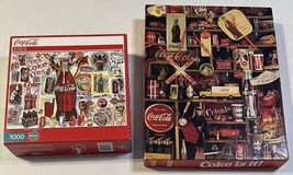 Buffalo Games Jigsaw Puzzles Coca-Cola Yes Coke 1000/500 Piece Coke Is I... - $19.95