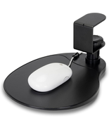 Clamp on Mouse Platform, Clip on Pad Rotating 360 Degree, Ergonomic Mous... - £26.24 GBP