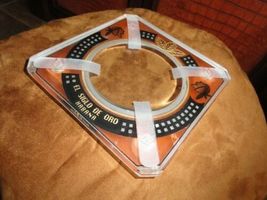 Heavy Thick Glass Cigar Ashtray Measures 8" square image 11