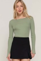 Long Sleeve Boat Neck Sweater - €16,93 EUR