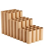 36 Pack Brown Cardboard Tubes For Crafts, Diy Crafting Paper Rolls For C... - £31.31 GBP