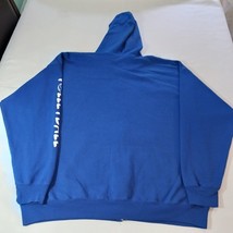 Hanes EcoSmart WAVERLY VOLLEYBALL Men's Blue Drawstring Hoodie Jacket 2XL  image 14