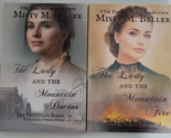 2 Misty M Beller Books Lot The Lady and the Mountain Fire Doctor Dreams ... - $12.99