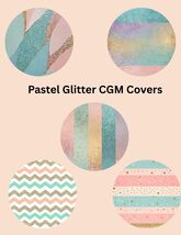 Pastel Glitter CGM Patches, Dexcom G7, Libre 3, Omnipod Cover, Pack of 5 - $12.99