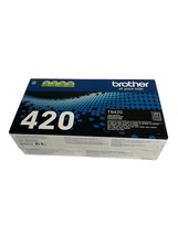 Genuine Brother TN‑420 Black Toner Cartridge – New Sealed - $42.70