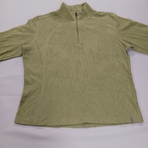 Columbia AL2639 Women’s Green Glacial 1/4 Zip Fleece Sweatshirt Size Medium image 12