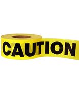 Barricade Tape-Caution 1000&#39;x3&quot;x1.5Mil - $429.81 MXN