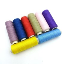 Karriw Sewing thread Sewing Threads Kit, 92 Yards per Spool, 8 Colors for Sewing - £8.76 GBP
