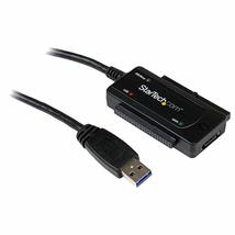 StarTech.com USB 3.0 to SATA IDE Adapter - 2.5in / 3.5in - External Hard Drive t - £48.64 GBP