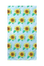 Betsy Drake Sunflower Tiled Beach Towel - £47.57 GBP