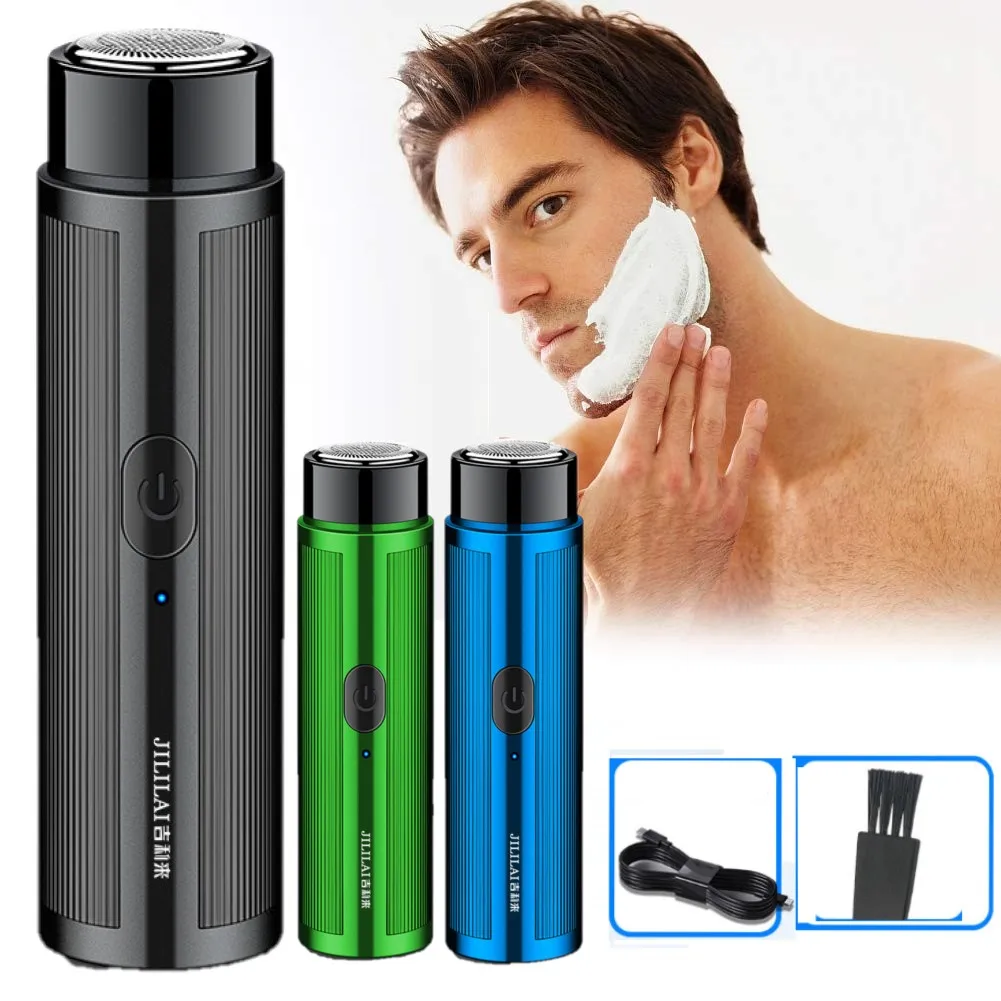 R machine for men wholesale automatic mini rechargeable travel face body electric razor thumb200