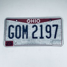  United States Ohio Franklin County Passenger License Plate G0M 2197 - $17.53 CAD