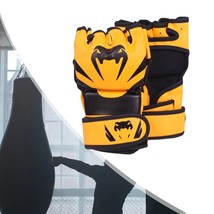 Mma Gloves Pressure Resistant Portable Half Finger  Palms Kickboxing Gloves for  - £90.42 GBP