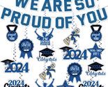 Blue Graduation Party Decorations 2024, We Are so Proud of You Graduatio... - $17.08