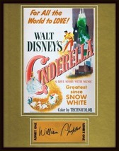 William Phipps Signed Framed 11x14 Cinderella Poster Display Prince Charming  - £63.30 GBP