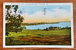 Princess Point from Yarmouth Foreside, Yarmouth, Maine Vintage Postcard - £3.86 GBP