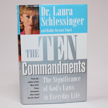 SIGNED Ten Commandments By Dr. Laura And Rabbi Stewart Vogel 1998 HC w/DJ 1st Ed - £22.69 GBP