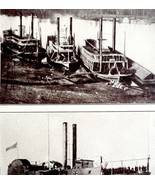 Civil War Steamboats On The Mississippi 1928 Print General John Fremont ... - $34.17 CAD