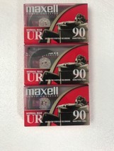 Maxwell UR 90, Blank Cassette Tape, 3 Pack, - £10.04 GBP