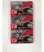 Maxwell UR 90, Blank Cassette Tape, 3 Pack, - $244.42 MXN
