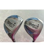 Womens King Cobra Speed LD Offset 3 & 5 Woods Set Ladies Flex Graphite - $59.39