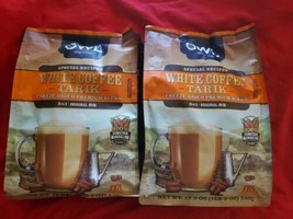 2 Pack Owl White Coffee Tarik (15 Sachets) 100% Sumatran Arabica - £51.58 GBP