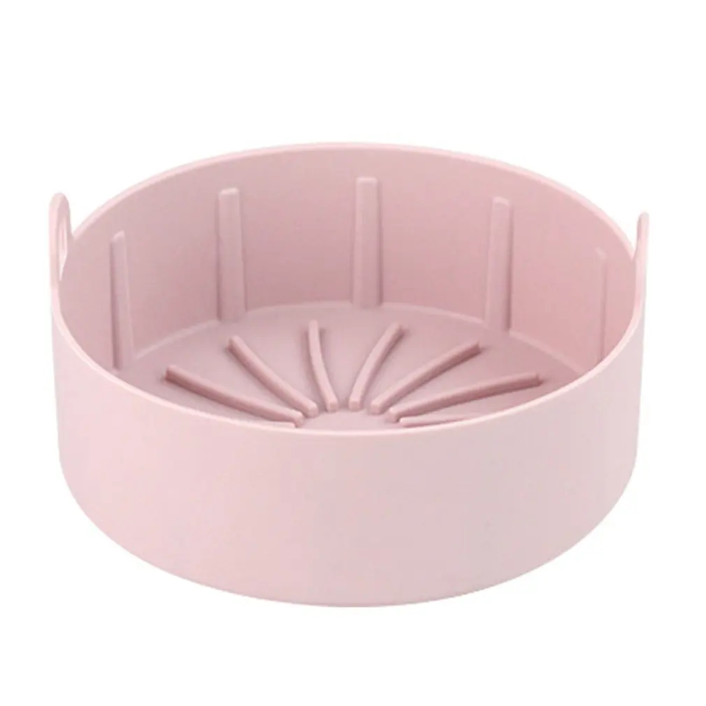 House Home Air Fryer Silicone Basket Airfryer Silicone Pot Air Fryer Pot Baking  - £24.71 GBP