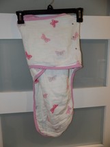 Aden + Anais SWADDLES 3/6 Months Butterfly Wearable Blanket Muslin Sleep... - $19.71