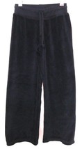 CHEWY KIDS Black Velour Sweatpants Lounge Pants Drawstring Girls M / L NEW - $13.88