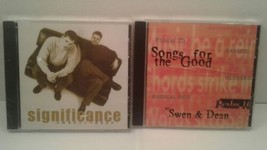 Lot of 2 Swen and Dean CDs: Significance (New) and Songs for the Good - £6.74 GBP