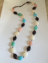 Beaded multicolored necklace  - £19.91 GBP