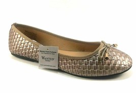 Wanted Bellissa Woven Ballet Flat Womens Shoes,6.5M/Natural - £19.55 GBP