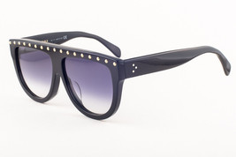 Celine CL 40001F 01B Black Silver / Gray Gradient Sunglasses CL40001F 01B 60mm - £189.05 GBP